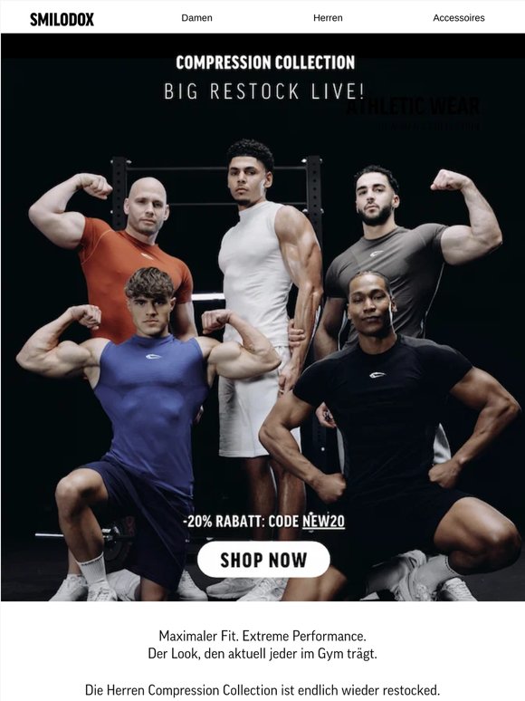 Compression Restock ist LIVE: Die viralste Compression ist zurück!