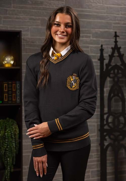 Harry Potter Hufflepuff Uniform Adult Sweater