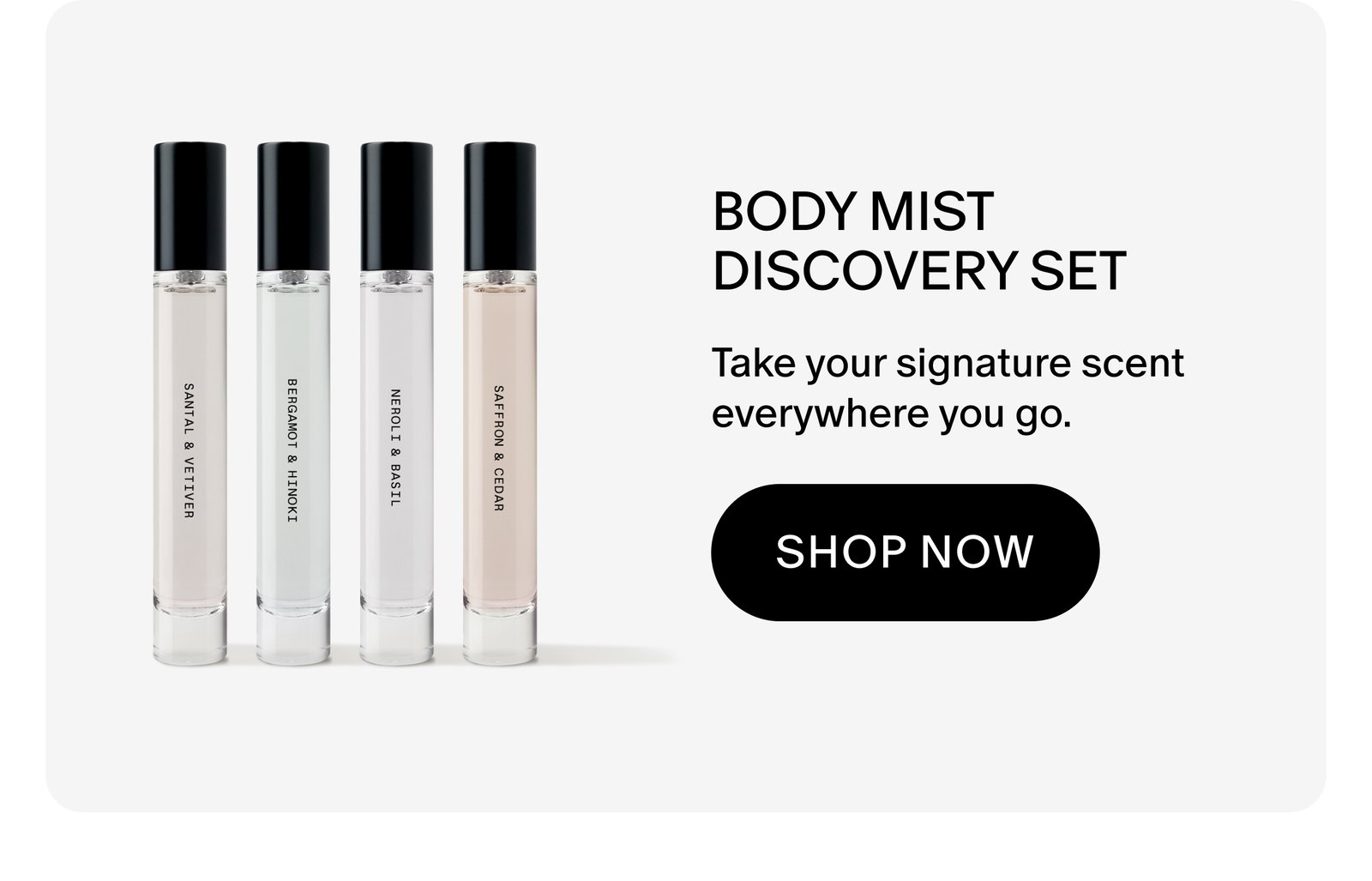 body mist discovery set