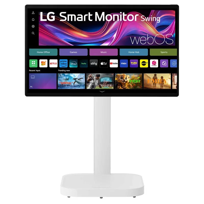 Image of LG 32" Smart Monitor with Touchscreen & Rolling Stand