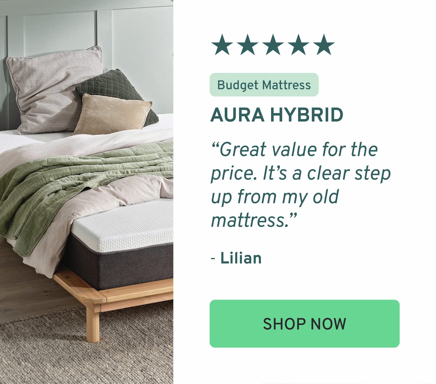 OTTY Aura Hybrid Mattress