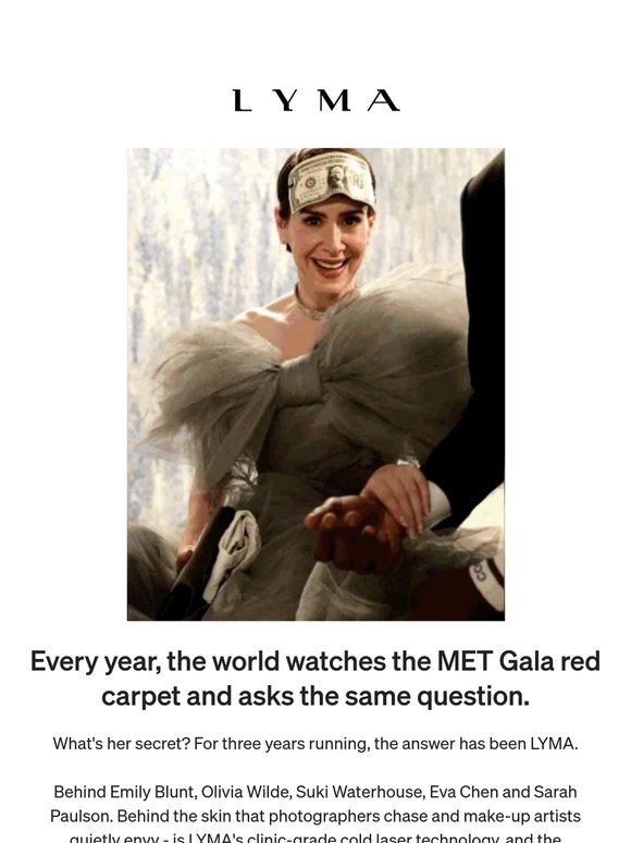 Joanna Czech's secret weapon at the MET Gala