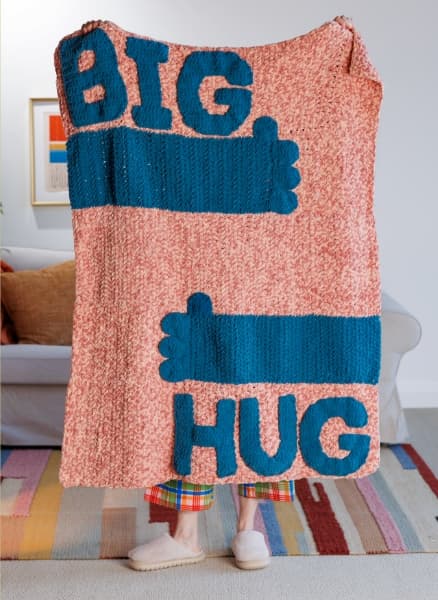 Free Crochet Biggest Hug Blanket Pattern