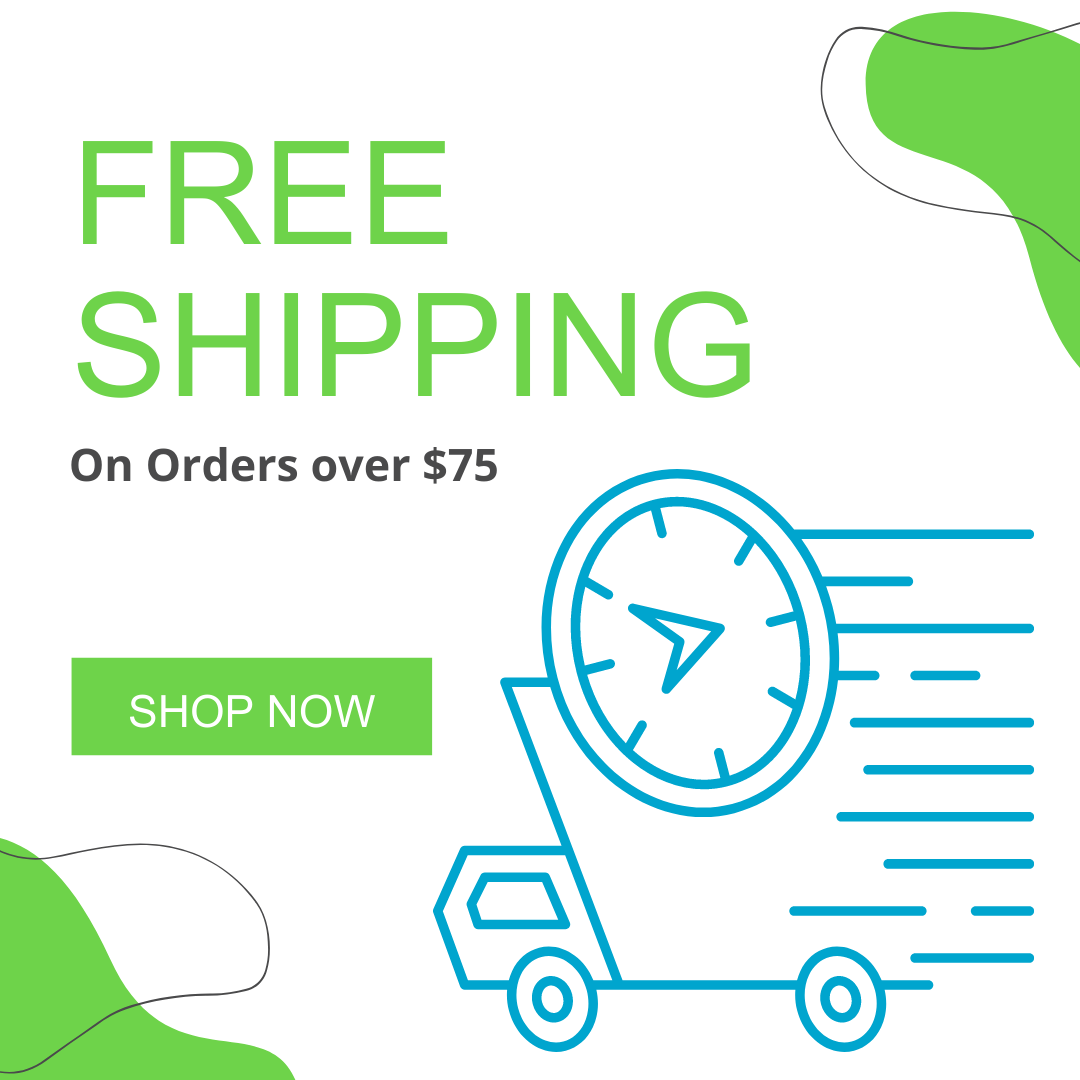 Free shipping on orders over $75