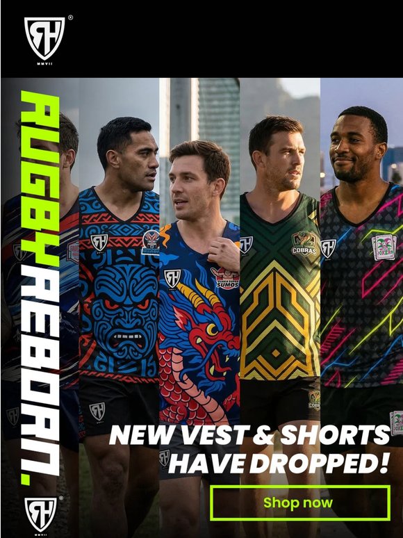 The RH MMVII '26 Collection has landed! 🏉