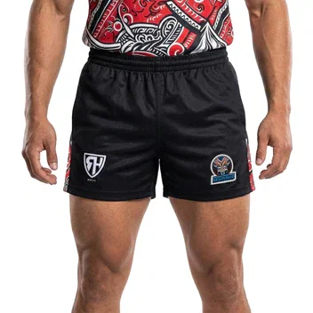 Taiaha Fighting Maoris Mens Rugby Training Shorts