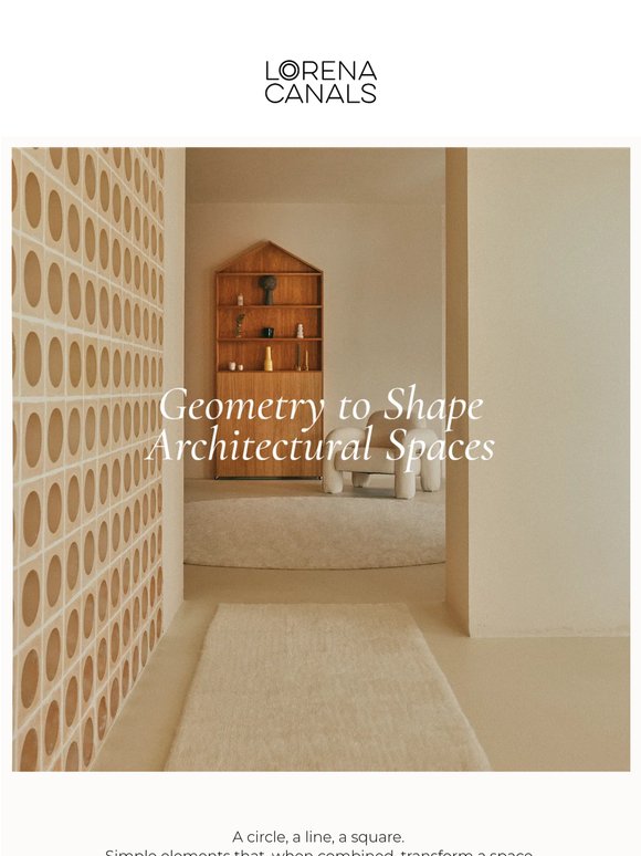 Bring geometry home: rugs with style and character
