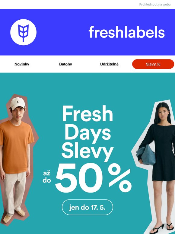 Fresh Days startují dnes 🔥 Slevy až 50 %