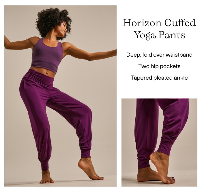Women’s Horizon Cuffed Bamboo Yoga Pants