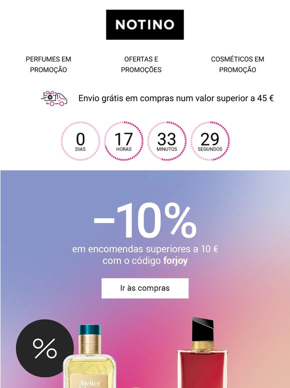 Descubra o mundo da beleza com 10% de desconto em tudo