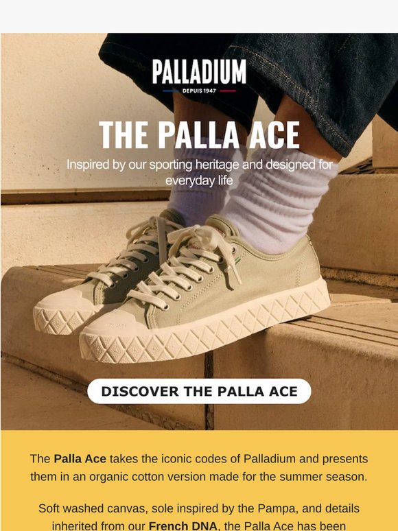 The Palla Ace:  A proud nod to our French roots 🇫🇷