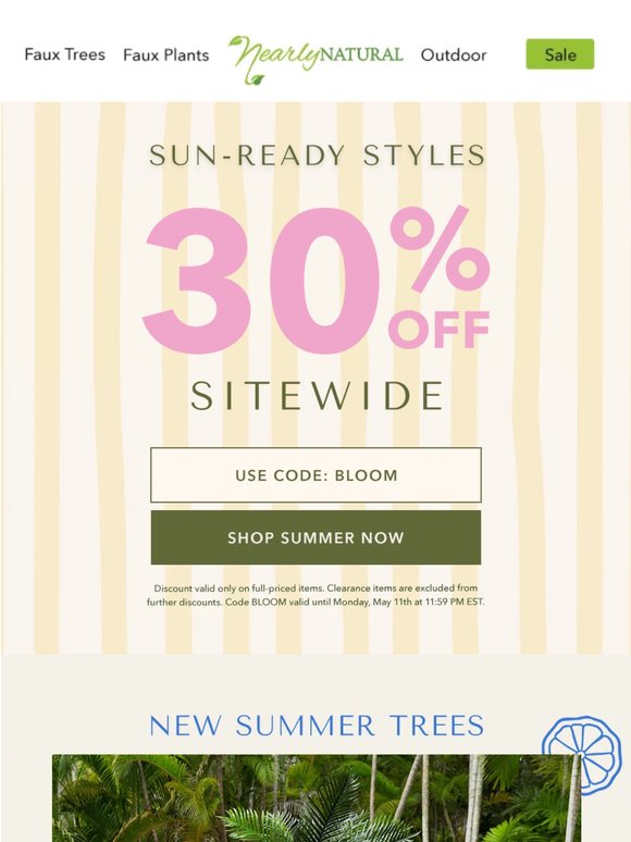 30% Off Sun-Ready Styles