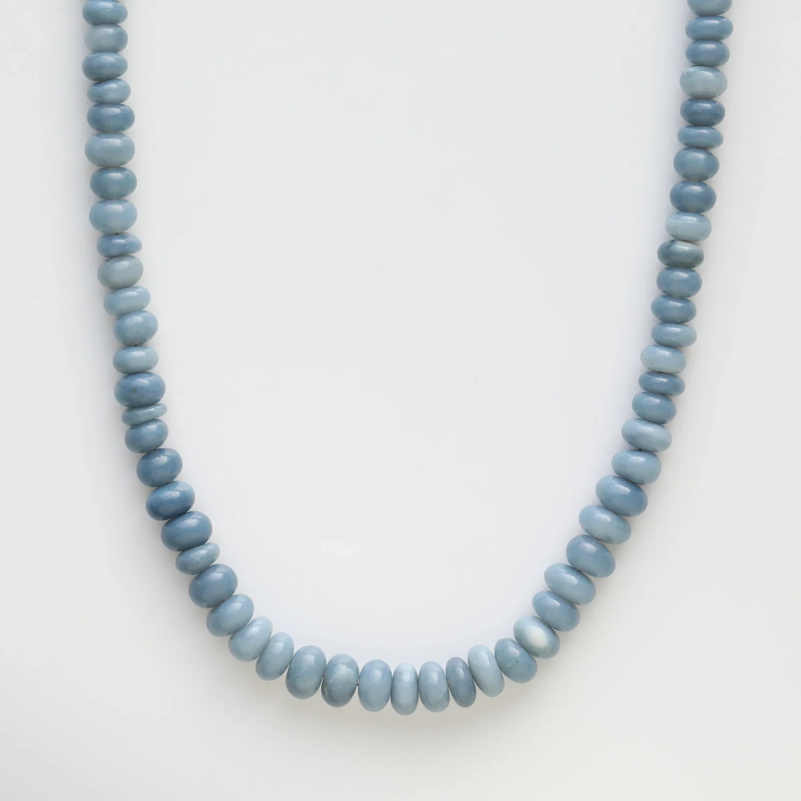Image of Aegean Blue Opal Beaded Necklace