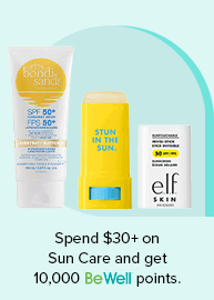 Spend $30+ on Sun Care get 10,000 points