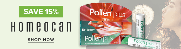 Save 15% on Homeocan