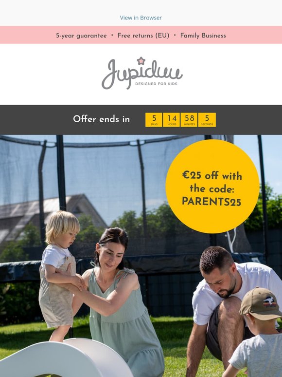 Save now with PARENTS25 before it expires!