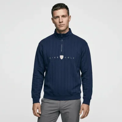 Image of Nike Therma-FIT Fairway Fresh Zip Neck Sweater