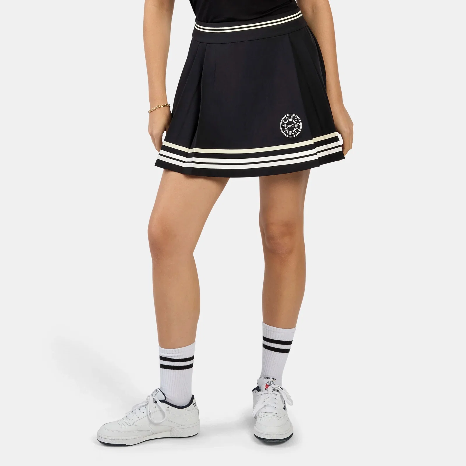 Image of REEBOK APPAREL WOMEN Lawn Club Skirt BLACK
