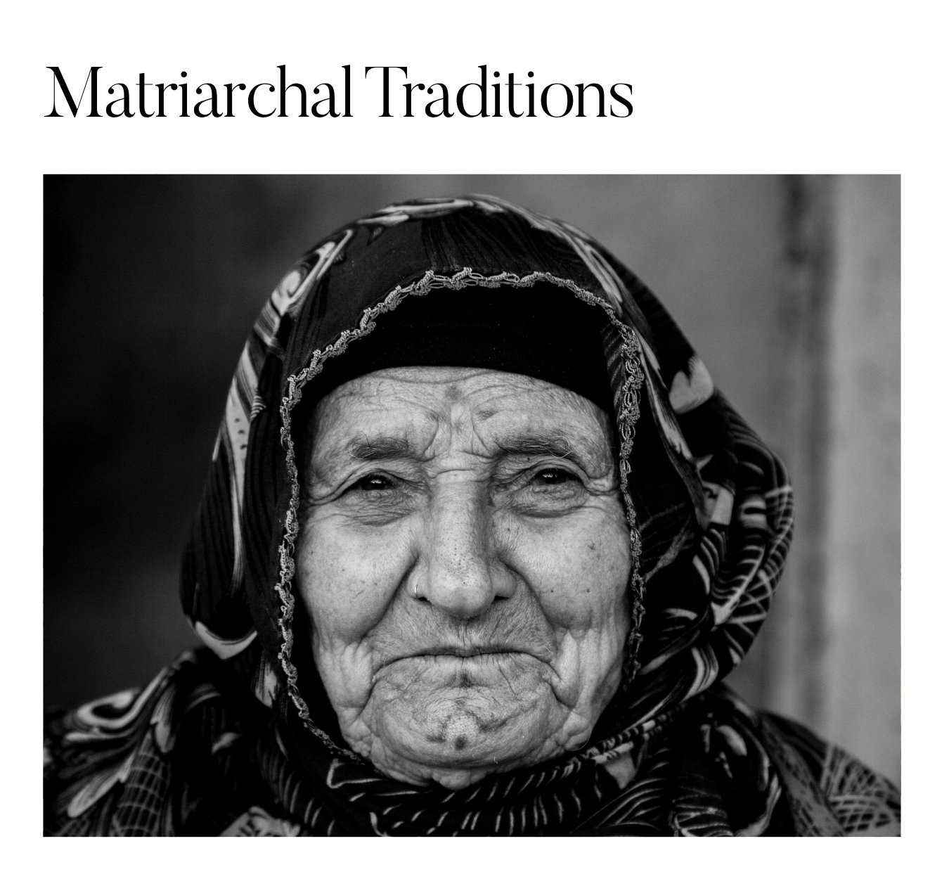 Matriarchal Traditions