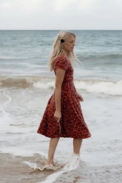 Pier View Jersey Dress