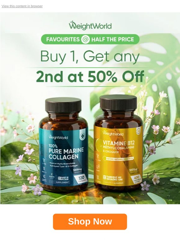 Did You Save Yet? 💸50% Off in The Wellness Sale
