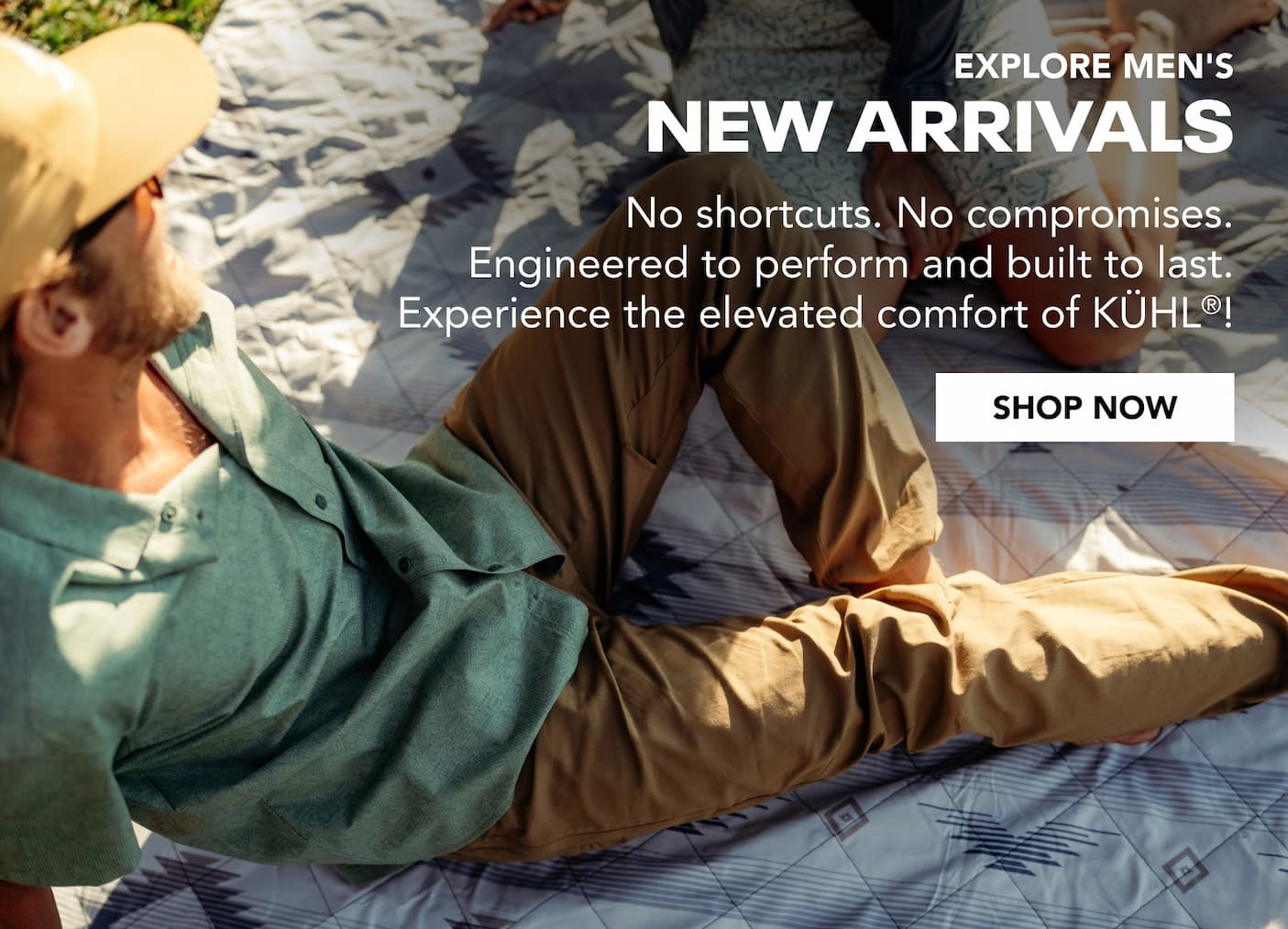 Explore Men's New Arrivals. No shortcuts. No compromise. Engineered to perform and built to last.