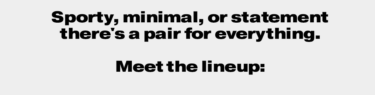 Meet the lineup