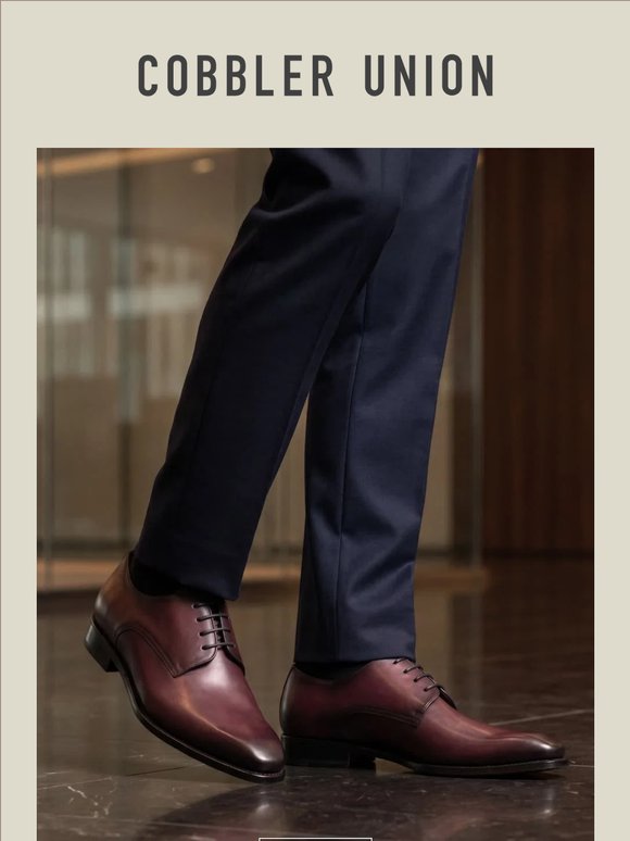 Introducing the Marco Oxblood. The derby that sets you apart.