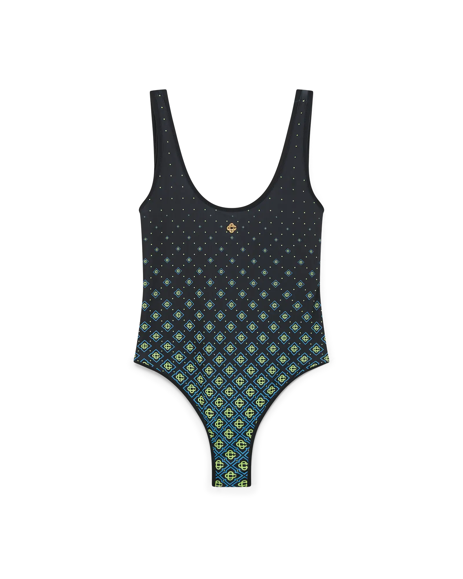 Image of Degrade Monogram Swimsuit