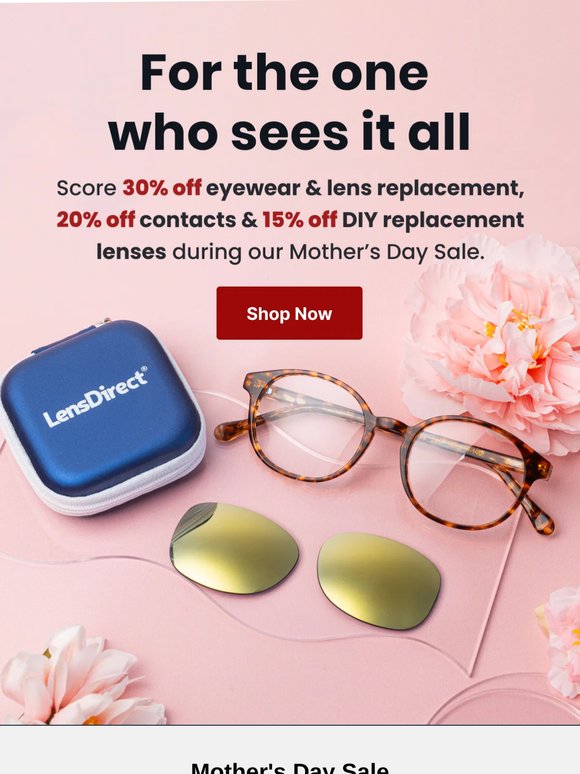 Treat yourself to exactly what you want — with up to 30% off. We won't tell. 🌸