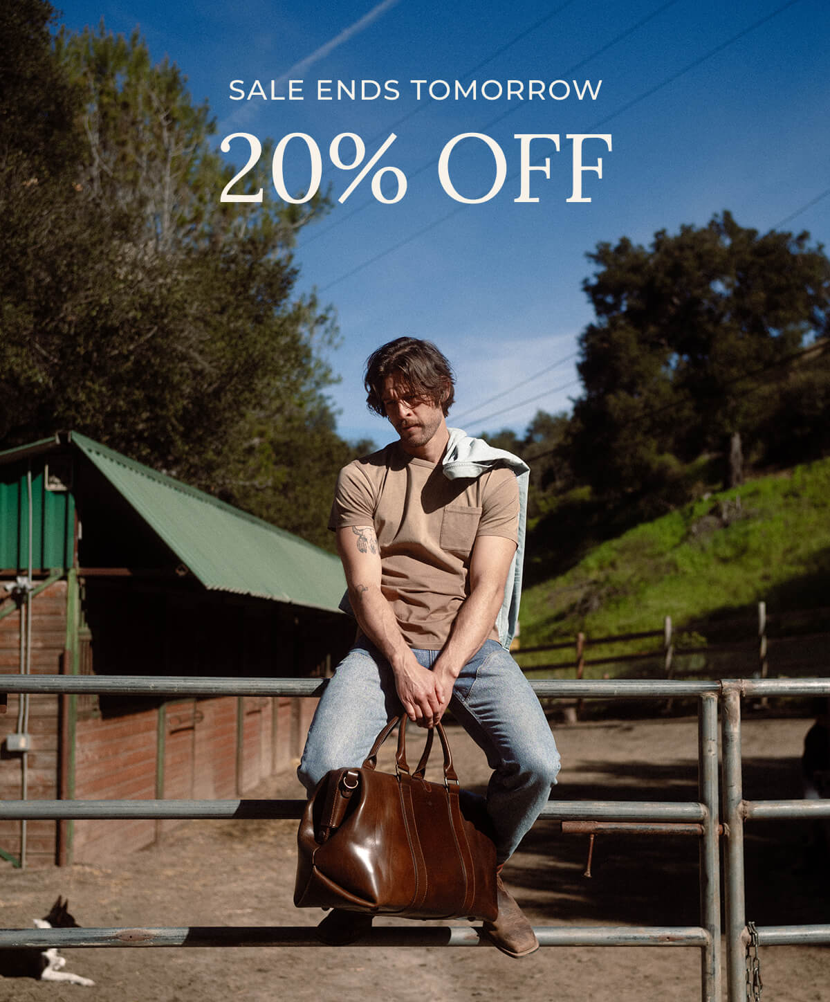 SALE ENDS TOMORROW / 20% OFF