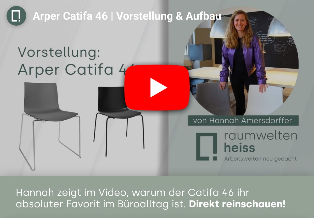 Arper Catifa 46 | Vorstellung & Aufbau | Hannah zeigt im Video, warum der Catifa 46 ihr absoluter F…
