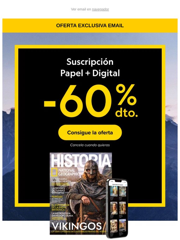 ¡Te queda poco tiempo! -60% en tu suscripción