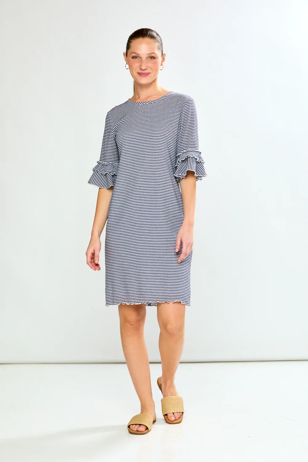 Image of The Maldives Dress in Stripe