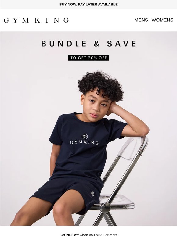 Want 20% off Kidswear?