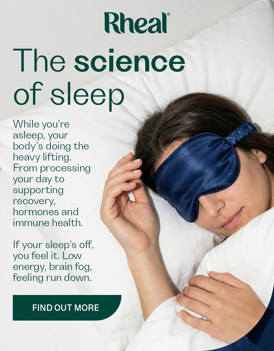 The science of sleep While you’re asleep, your body’s doing the heavy lifting. From processing your day to supporting recovery, hormones and immune health.   If your sleep’s off, you feel it. Low energy, brain fog, feeling run down. FIND OUT MORE