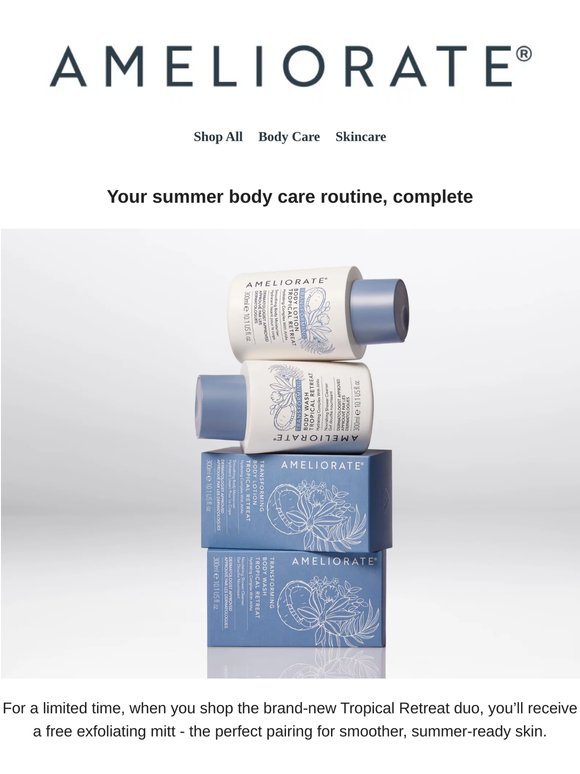 Meet your new summer body care duo