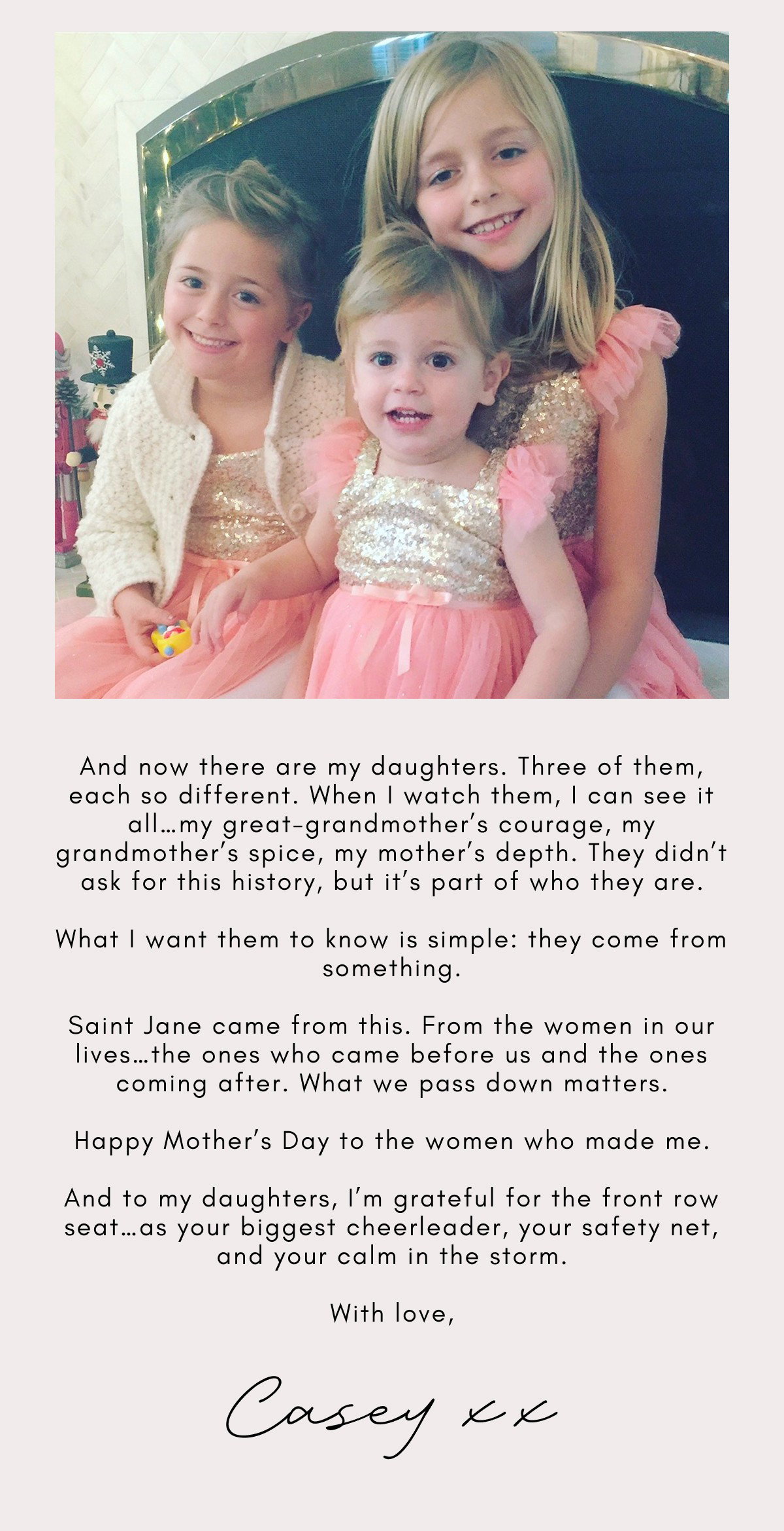 My daughters