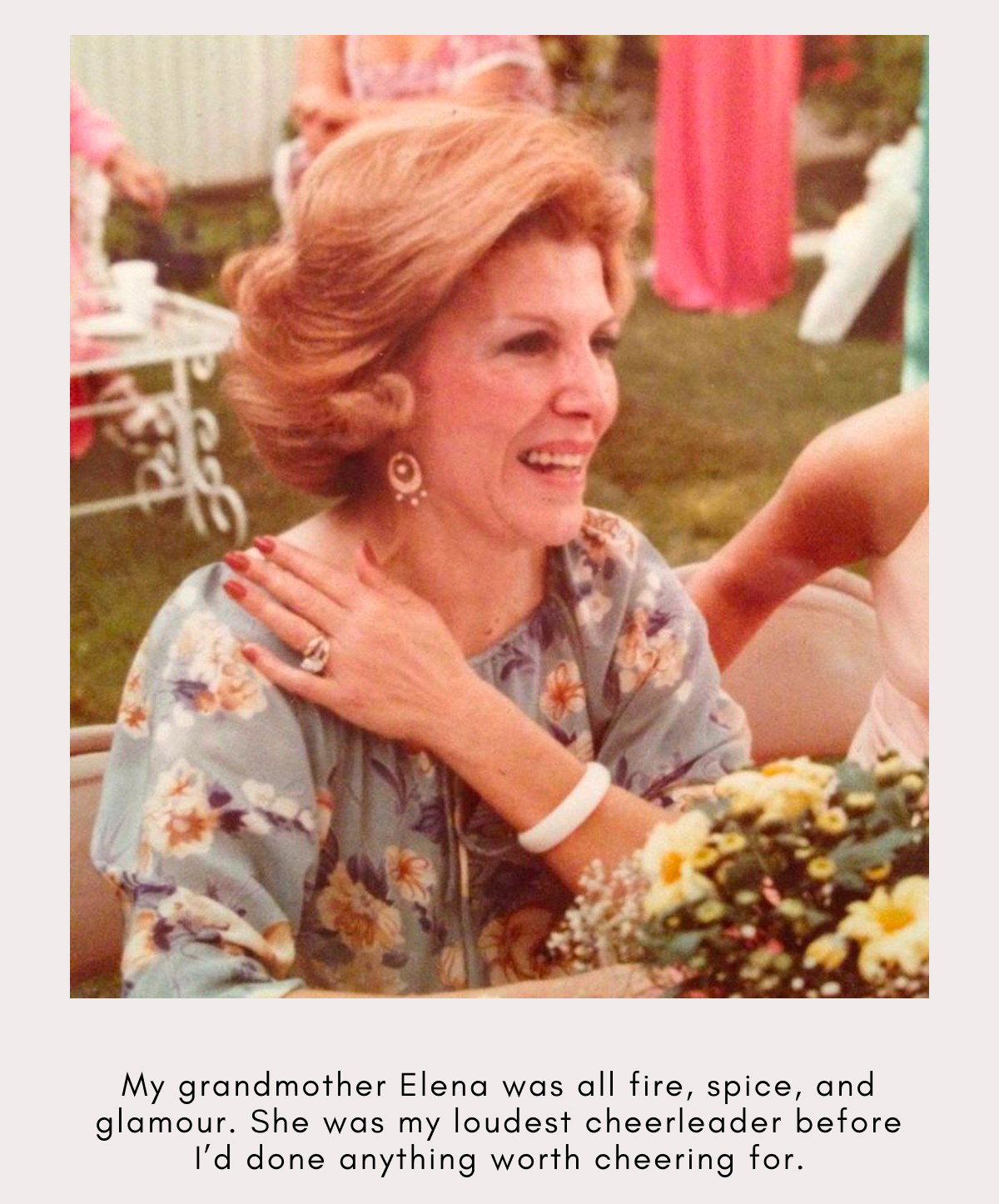 My grandmother Elena