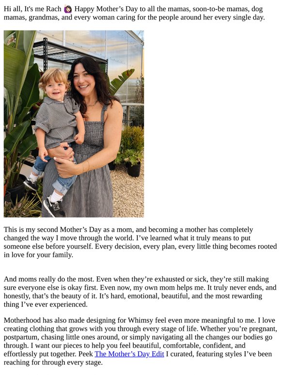 A little note for the mamas 👩‍🍼