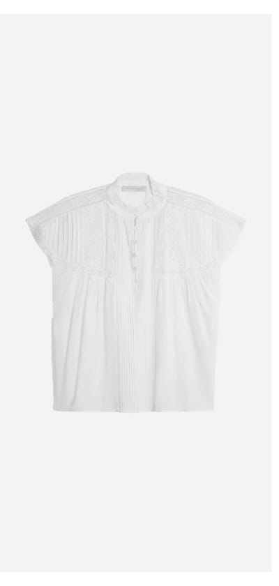 Ganu Top In Blanc
