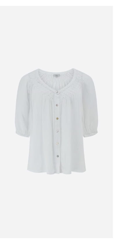 Rix Top In White