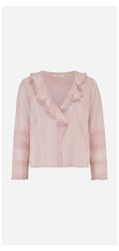 Huguette Top In Blush