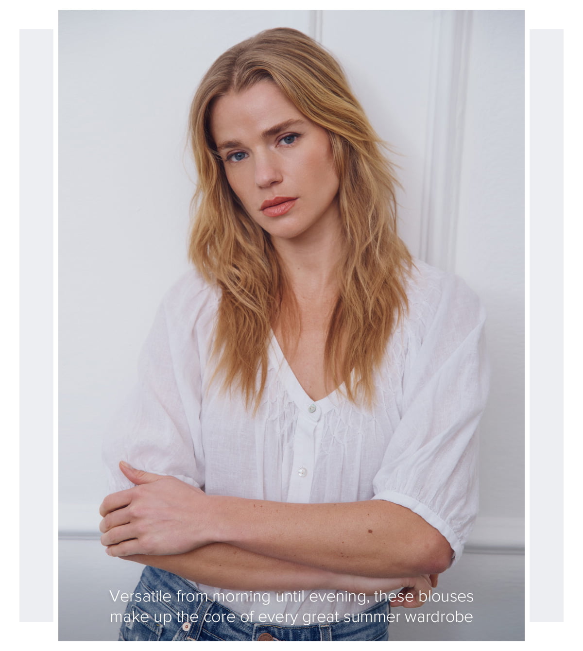 Versatile from morning until evening, these blouses make up the core of every great summer wardrobe