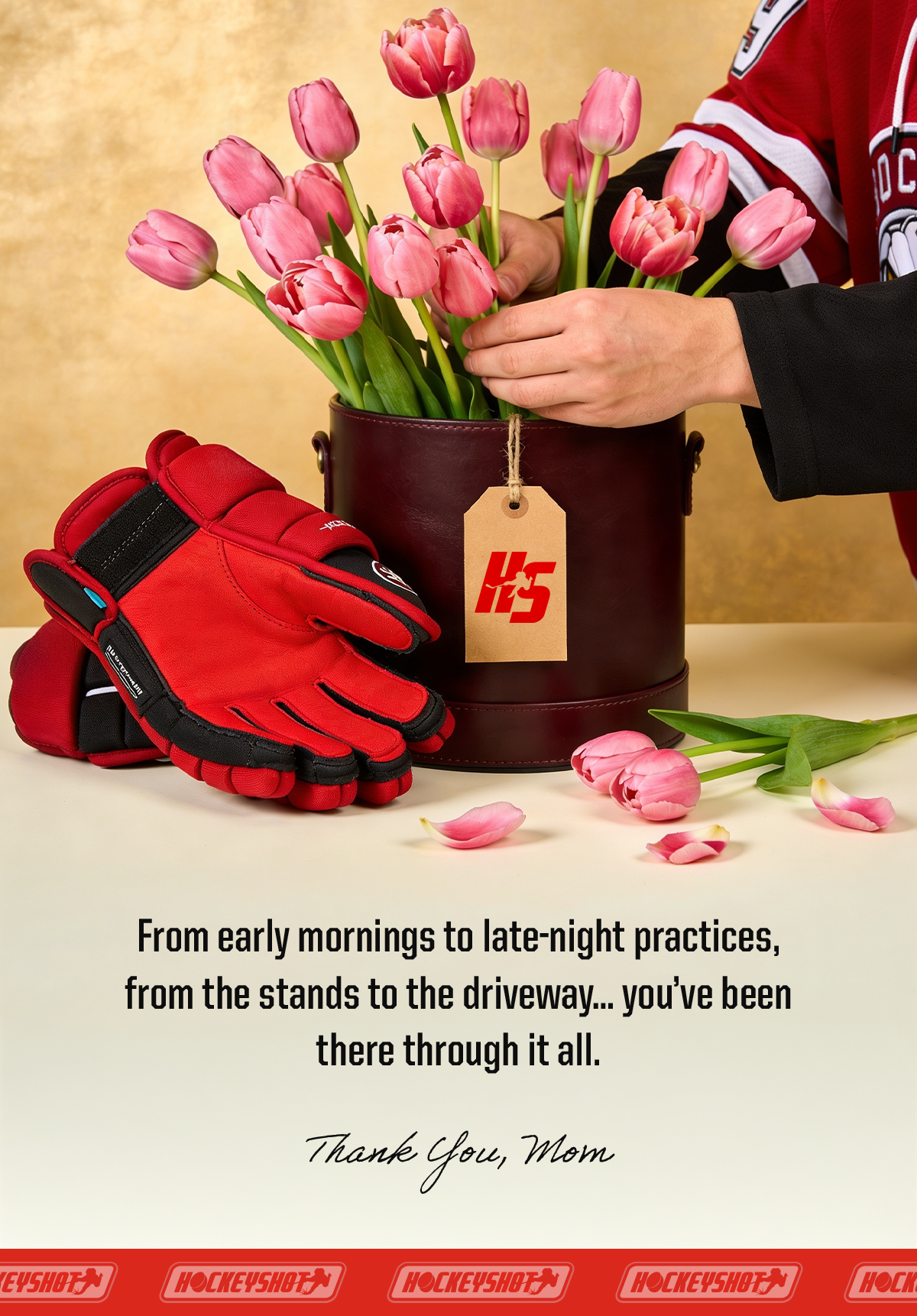 From early mornings to late-night practices, from the stands to the driveway... you've been there through it all. Thank you, Mom