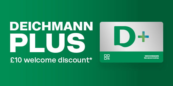 DEICHMANN PLUS £10 welcome discount*