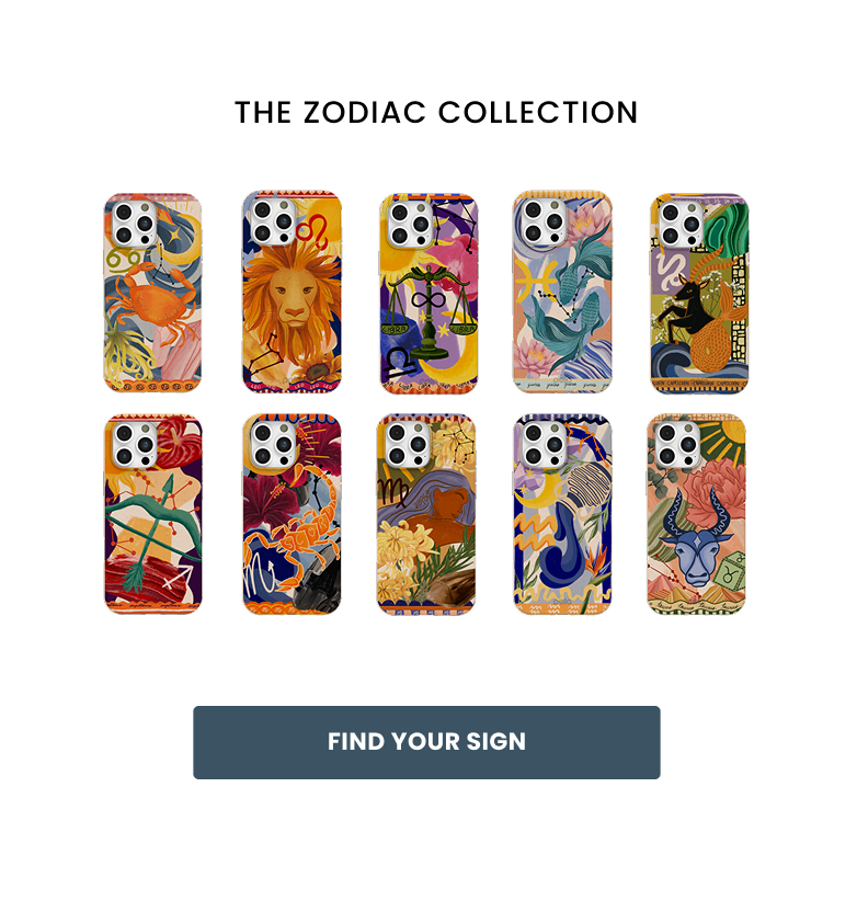 Not a Taurus? No problem. From Aries to Pisces, discover cases inspired by every sign, because everyone deserves something that feels written in the stars.