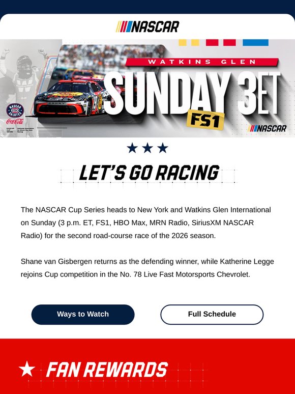 It's Race Day: Go Bowling At The Glen @ 3:00 PM ET
