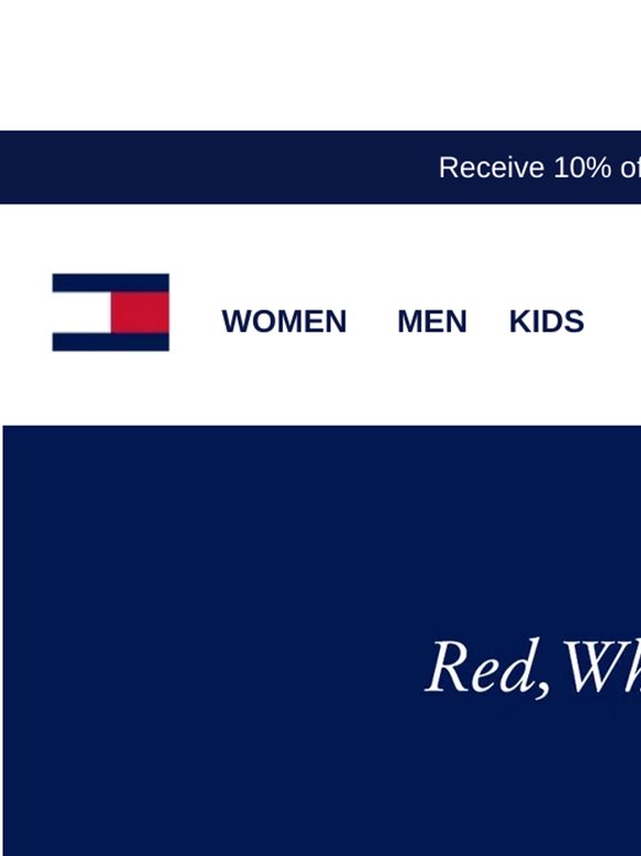 Red, White & Tommy Sale Is On: 30% Off Storewide