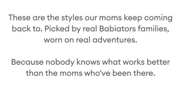 Adventure starts with mom